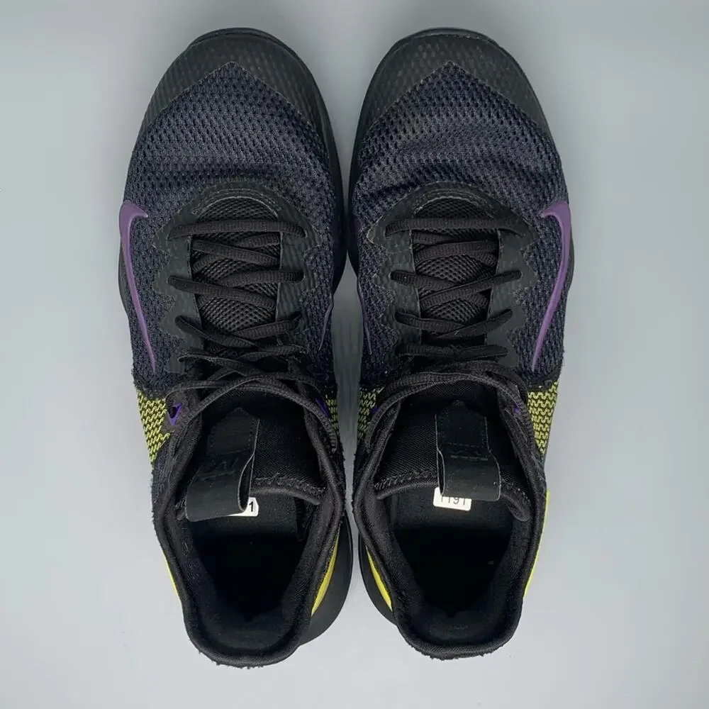 Nike LeBron‎ Witness 4 Black/Opti Yellow Basketball Shoes BV7427-004 Men's Sz13